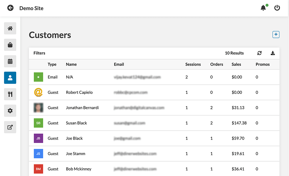 Customer List