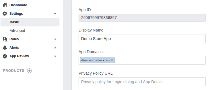 Facebook App