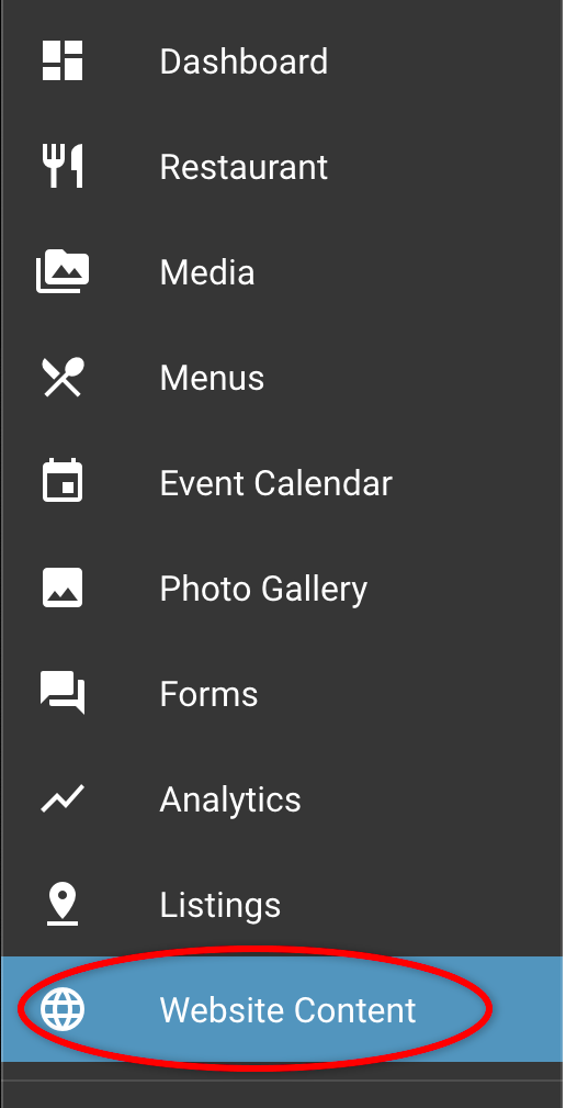 Website Content